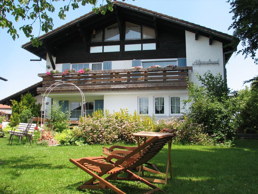Hotel Gaestehaus Alpenland à Halblech Extérieur photo