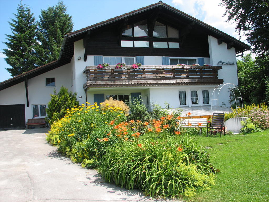 Hotel Gaestehaus Alpenland à Halblech Extérieur photo